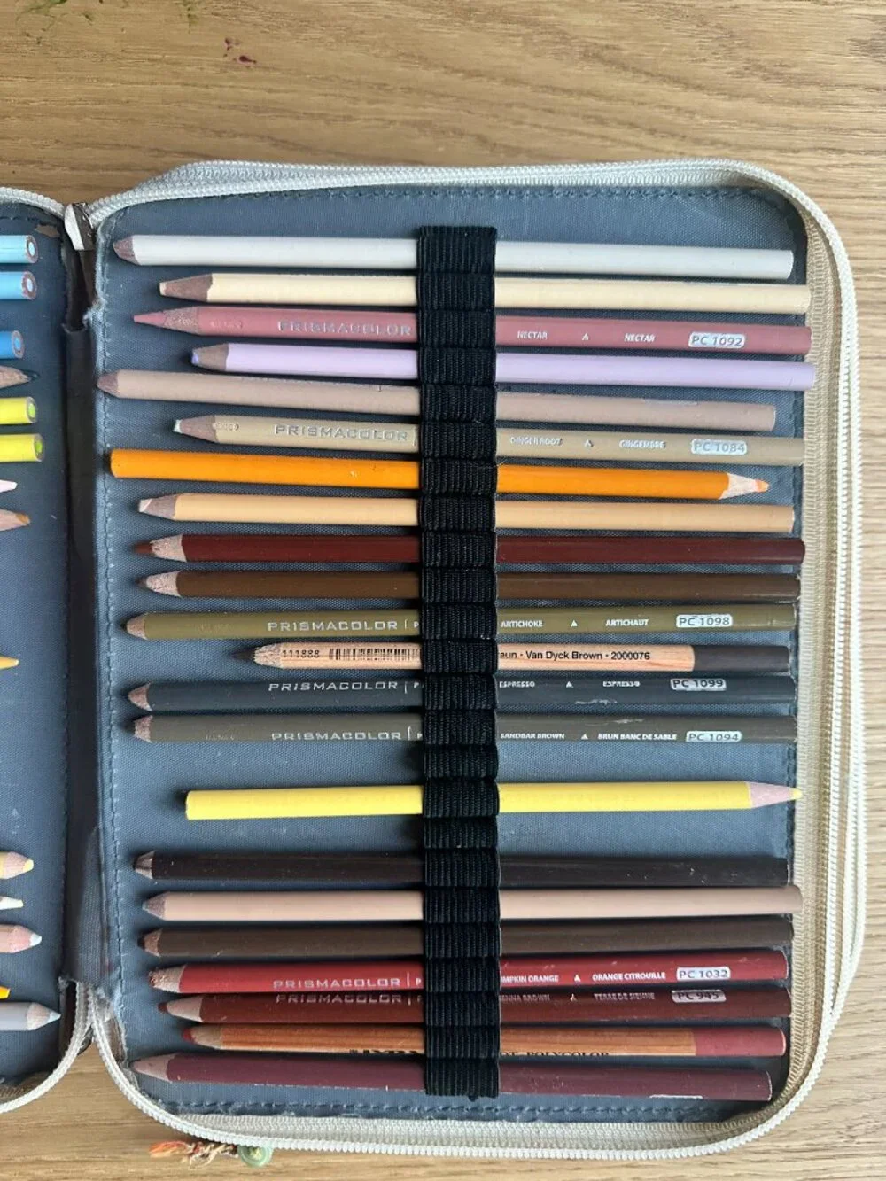 Prismacolor Pencil Case with Colored Pencils